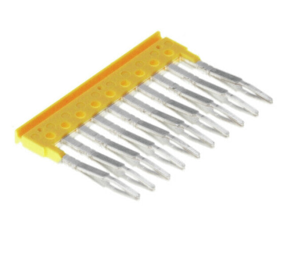 Weidmüller ZQV 1.5/10 - Cross-connector - 20 pc(s) - Wemid - Yellow - -60 - 130 °C - V0
