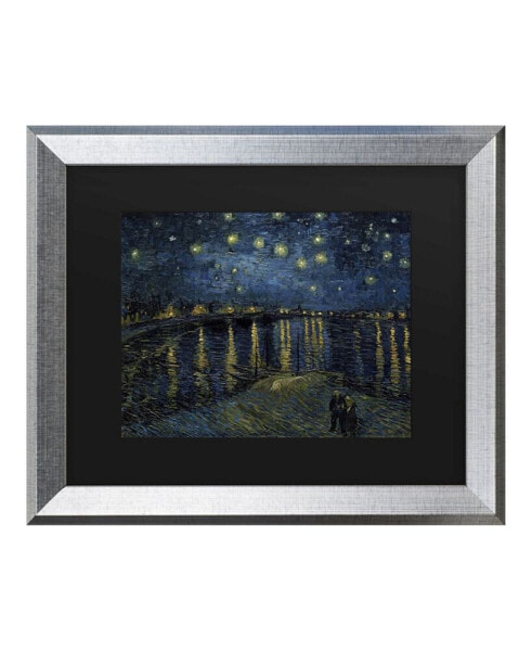 Vincent Van Gogh The Starry Night II Matted Framed Art - 27" x 33"