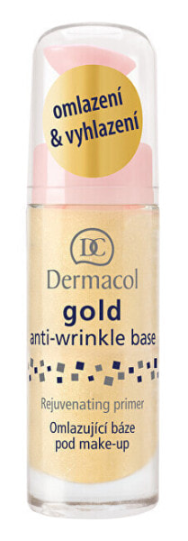 База под макияж с золотом Dermacol - Gold Anti-Wrinkle Base