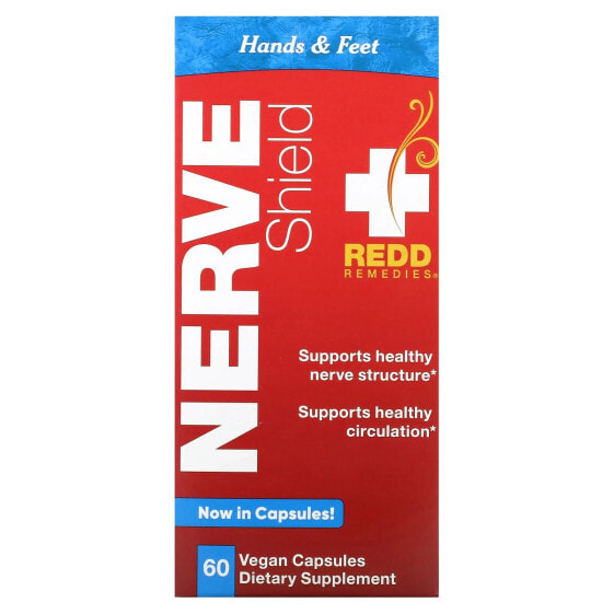 Nerve Shield, Hands & Feet, 60 Vegan Capsules