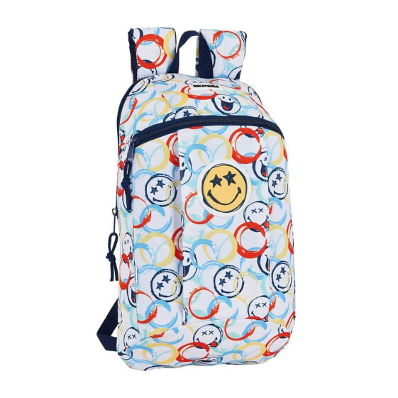 SAFTA Smiley World Art Mini 10L Backpack