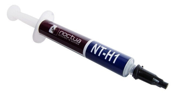 Noctua NT-H1 - Белый - 2.49 г/см³ - -40 - 90 °C - 1.4 г - Термопаста