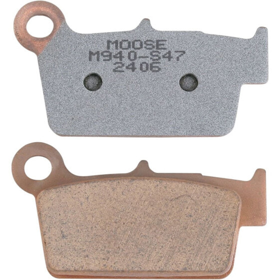 MOOSE HARD-PARTS XCR Rear Organic Brake Pads Suzuki RMX450Z 10-18