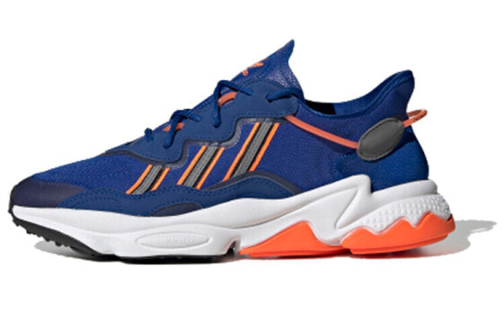 Кроссовки мужские adidas originals Ozweego сине-оранжевые EH3596