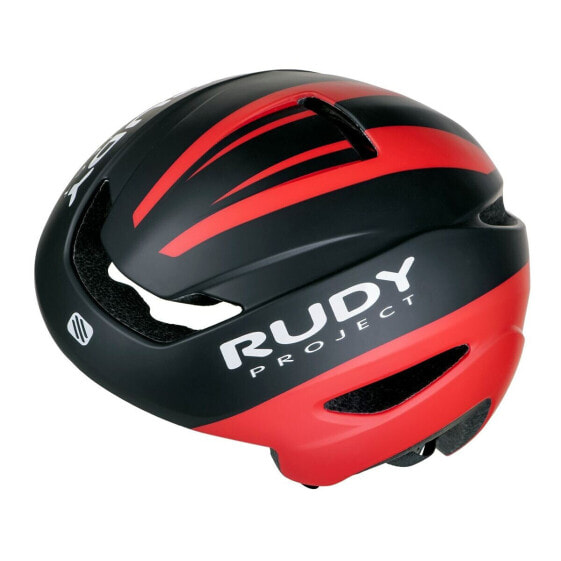 Шлем велосипедный взрослый Rudy Project Volantis HL750021 54-58 см Черный/Красный