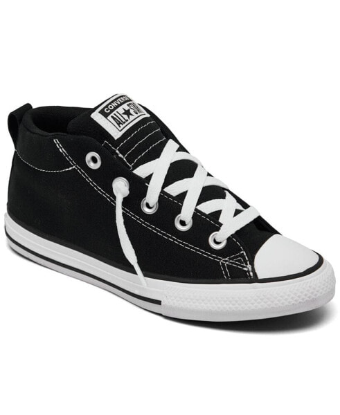 Little Kids Chuck Taylor All Star Street Mid Casual Sneakers from Finish Line