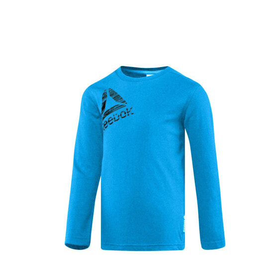 Детская спортивная футболка с длинным рукавом Baby Reebok B ES LS TEE BQ5140 голубая