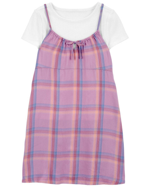 Kid Plaid 2-Piece Dress 8