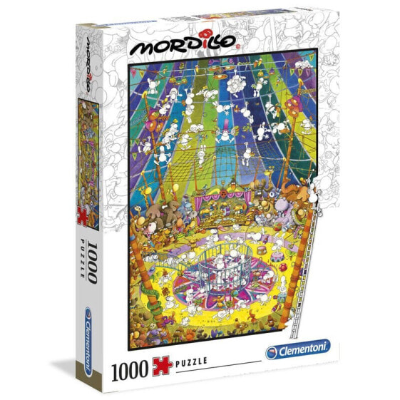 CLEMENTONI Mordillo The Show High Quality Puzzle 1000 Pieces