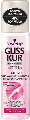 Schwarzkopf Gliss Kur Liquid Silk Gloss Ekspresowa Odżywka spray TOP 200 ml