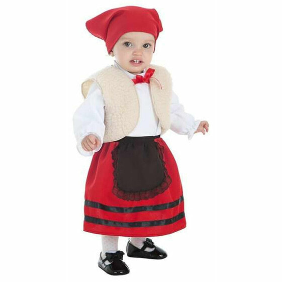 Карнавальный костюм для малышей Shico Пастушка Красный 5 Предметов