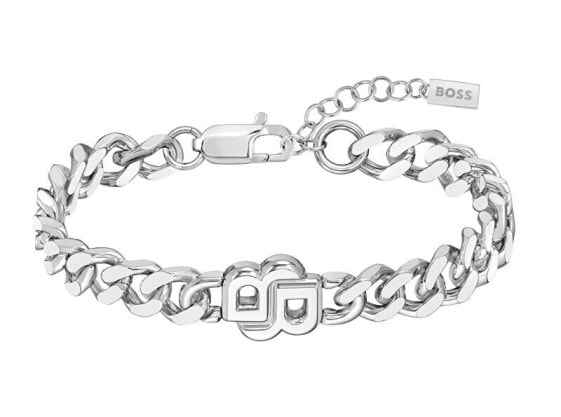Stylish steel bracelet Double B 1580621