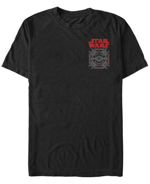 Star Wars Men's Dark Pattern Short Sleeve T-Shirt