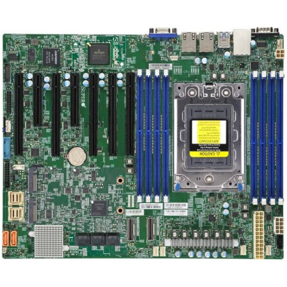 Supermicro MBD-H12SSL-I-O - AMD - Socket SP3 - AMD EPYC - DDR4-SDRAM - 2000 GB - DIMM