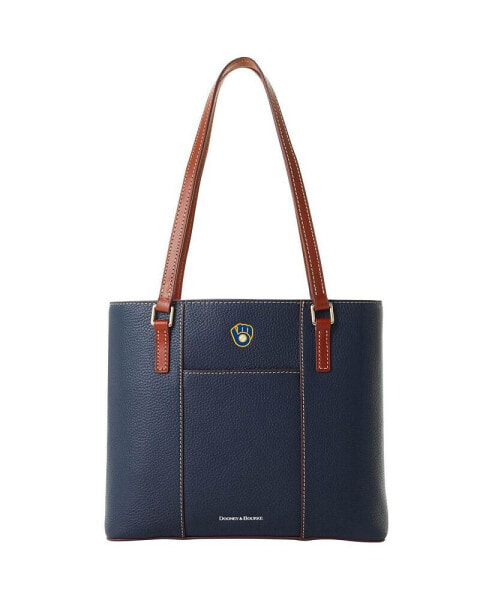 Сумка Dooney & Bourke Milwaukee Brewers Pebble Lexington Sho