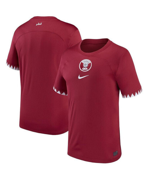 Men's Maroon Qatar National Team 2022/23 Home Replica Jersey