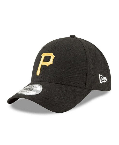 Men's Black Pittsburgh Pirates Team League 9FORTY Adjustable Hat