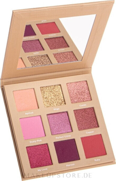 Lidschatten-Palette - Color Care Eyeshadow Palette Scarlet