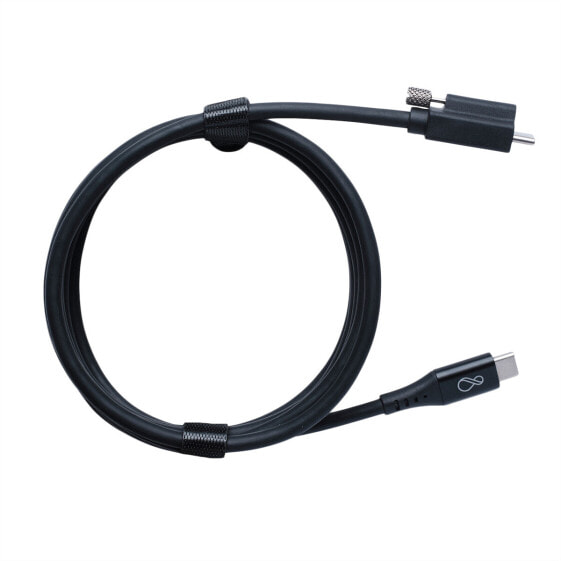 Bachmann Ochno USB-C Kabel mit Schraube 2.0m schwarz - Cable - Digital