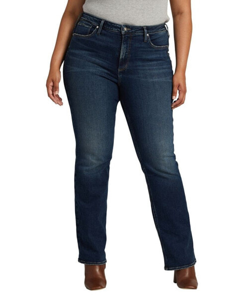 Plus Size Infinite Fit ONE SIZE FITS THREE High Rise Bootcut Jeans