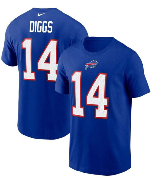 Men's Stefon Diggs Royal Buffalo Bills Name and Number T-shirt
