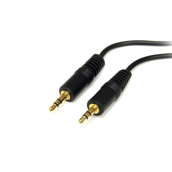 StarTech.com 6 ft 3.5mm Stereo Audio Cable - M/M - 3.5mm - Male - 3.5mm - Male - 1.8 m - Black