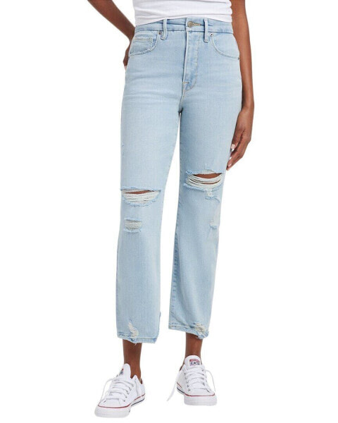 Good American Good Icon Straight Leg Jean Women's 15