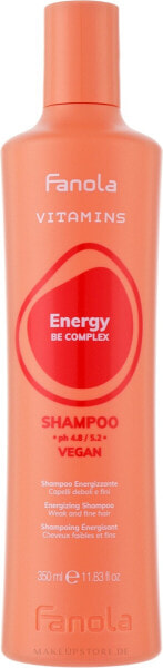 Energetisierendes Haarshampoo - Fanola Vitamins Energizing Shampoo 350 ml