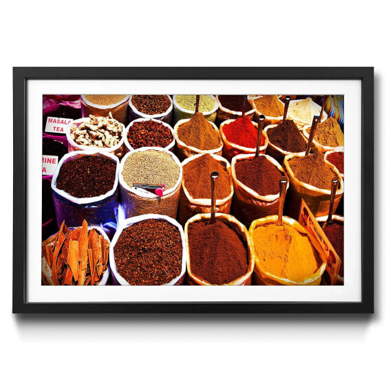 Gerahmtes Bild Colorful Spices