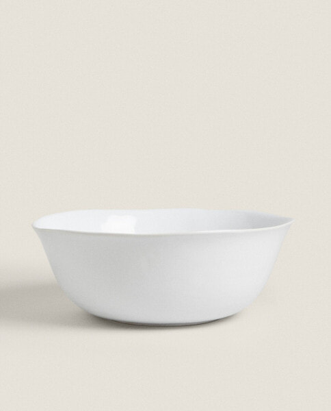 Stoneware salad bowl