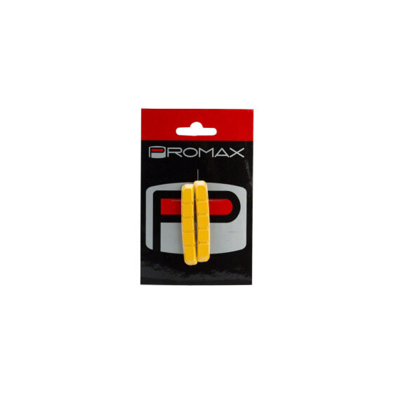 Promax B-1 Cartridge Brake Pad Replacement Inserts 70mm Yellow