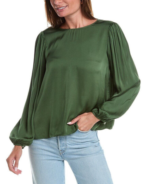 Velvet By Graham & Spencer Leila Top Women's Green Xs