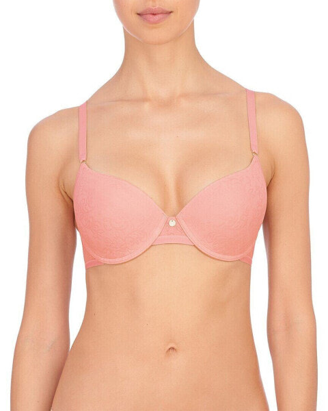 Natori Sheer Jacquard Full Fit Contour Underwire Bra Women's