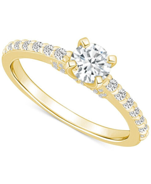 Diamond Engagement Ring (7/8 ct. t.w.) in 14k White, Yellow or Rose Gold