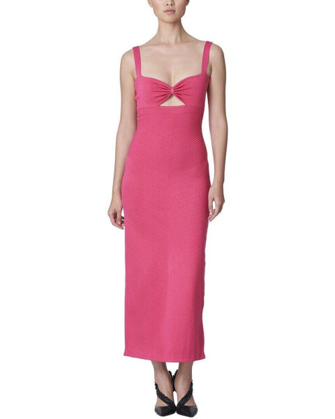 Carolina Herrera Sweetheart Silk-Blend Dress Women's