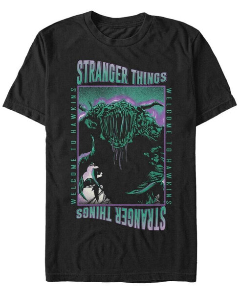 Stranger Things Men's Welcome To Hawkins Demogorgon Short Sleeve T-Shirt