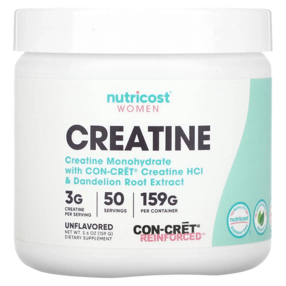 Women, Creatine, Unflavored, 5.6 oz (159 g)