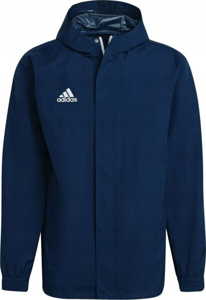 Kurtka męska Adidas Entrada 22 All Weather granatowa r. M