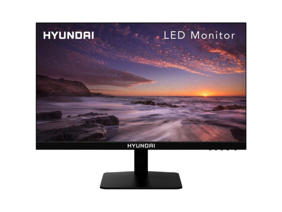 Hyundai 24" LCD Monitor - 16:9 - 1920 X 1080 - Full HD - Black - HT24FOMBK01
