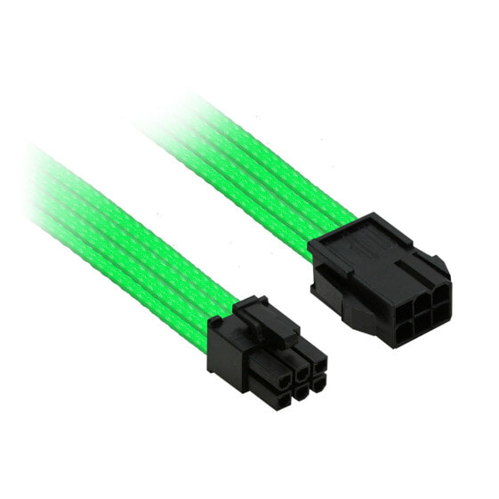 Nanoxia NX6PV3ENG - 0.3 m - PCI-E (6-pin) - PCI-E (6-pin) - Straight - Straight - Green