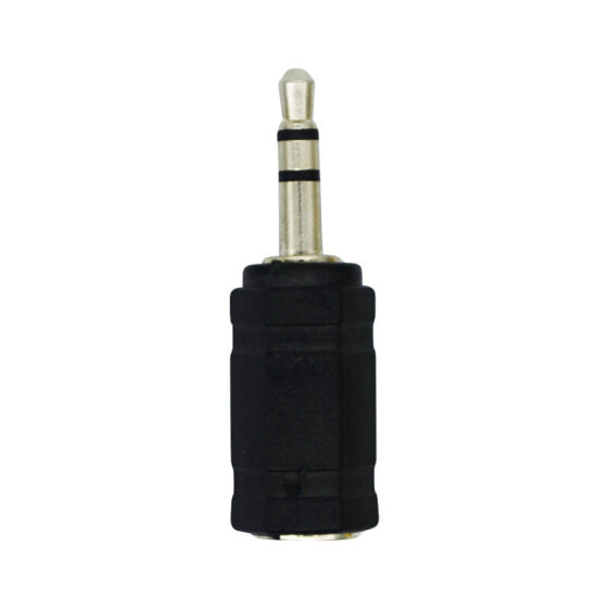 Аксессуар для аудиотехники Кабель LogiLink 3.5mm/2.5mm - 3.5mm - 2.5mm - Черный