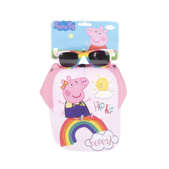 CERDA GROUP Peppa Pig Cap and Sunglasses Set