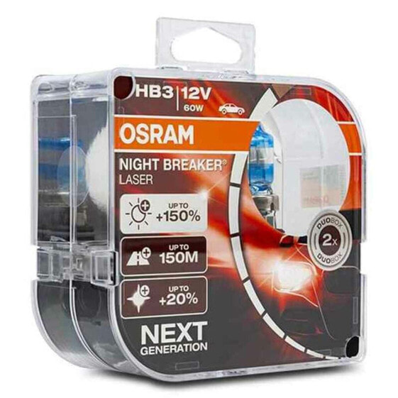 Автомобильная лампа OS9005NL-HCB Osram OS9005NL-HCB HB3 60W 12V (2 Предметы)