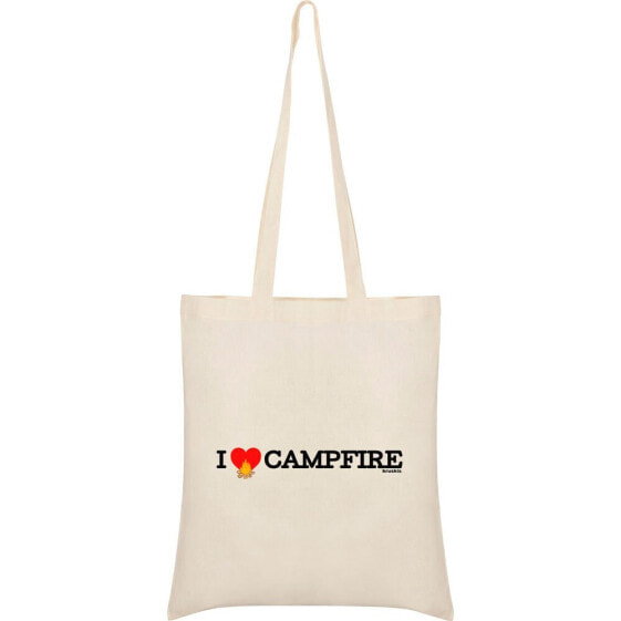 KRUSKIS I Love Campfire Tote Bag 10L