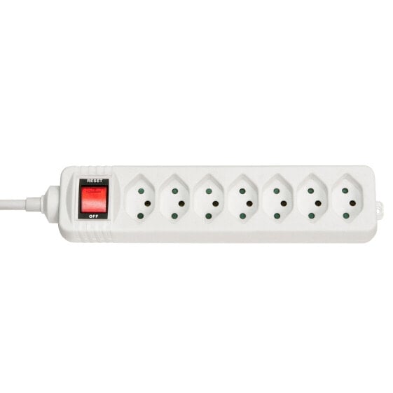 Lindy 73168 - 7 AC outlet(s) - Indoor - White - 2300 W - -4 - 40 °C