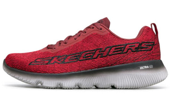 Skechers GO RUN Focus 低帮 跑步鞋 男款 红黑灰 / Кроссовки Skechers GO RUN Focus 661040-RDBK