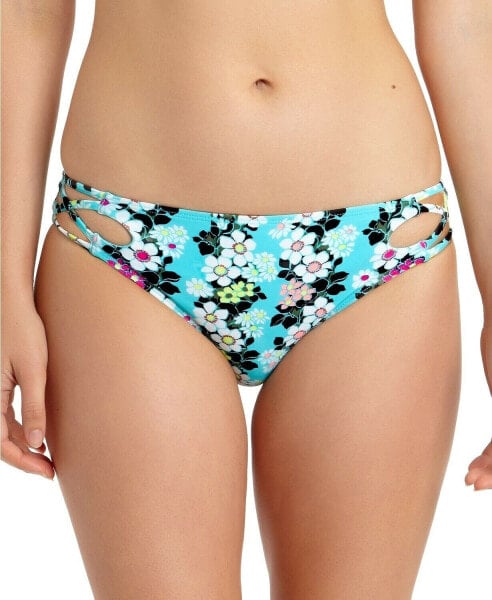 California Waves 259209 Women Juniors Hipster Bikini Bottoms Swimwear Size XS