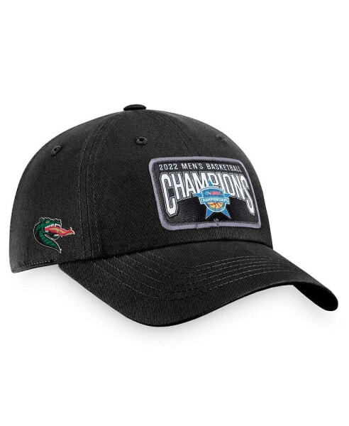 Men's Black Uab Blazers 2022 C-Usa Men's Basketball Conference Tournament Champions Locker Room Adjustable Hat