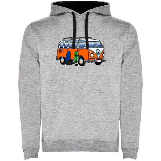 KRUSKIS Hippie Van Wakeboard Two-Colour hoodie