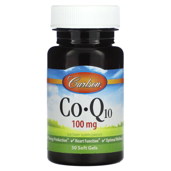 БАД Коэнзим Q10 Carlson, 300 мг, 30 гелевых капсул